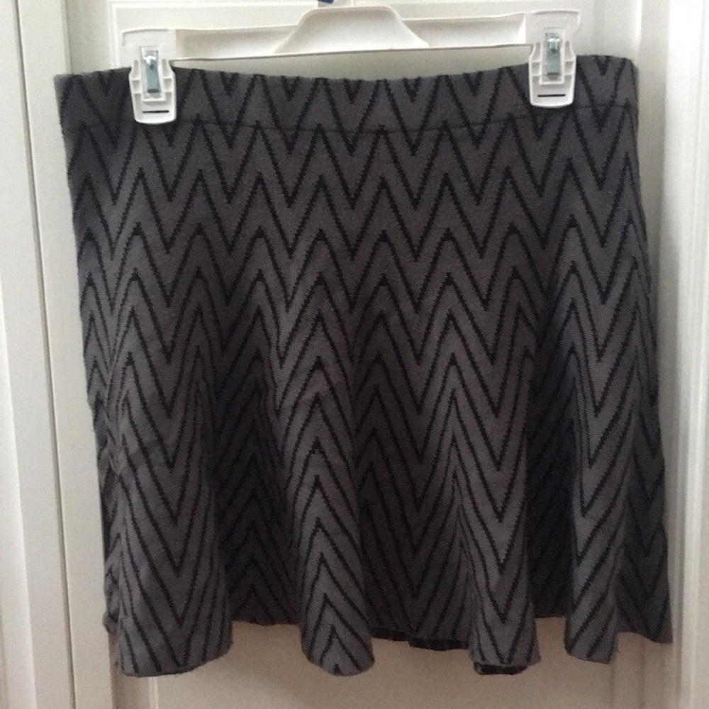 Gray and black Candie’s skirt